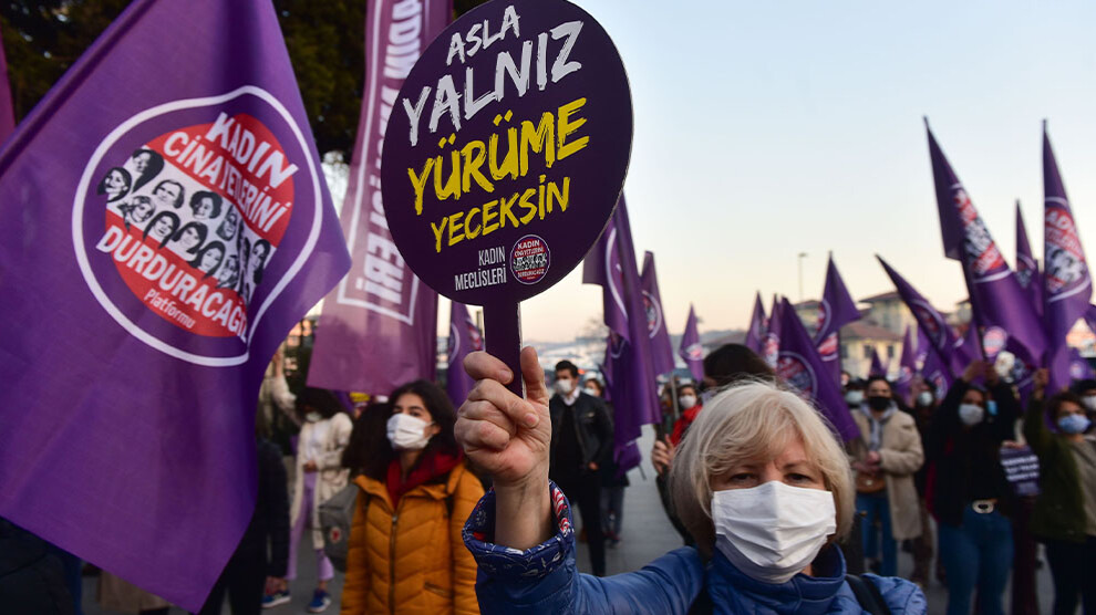 ANF | Türkei tritt aus Istanbul-Konvention gegen Gewalt an Frauen aus